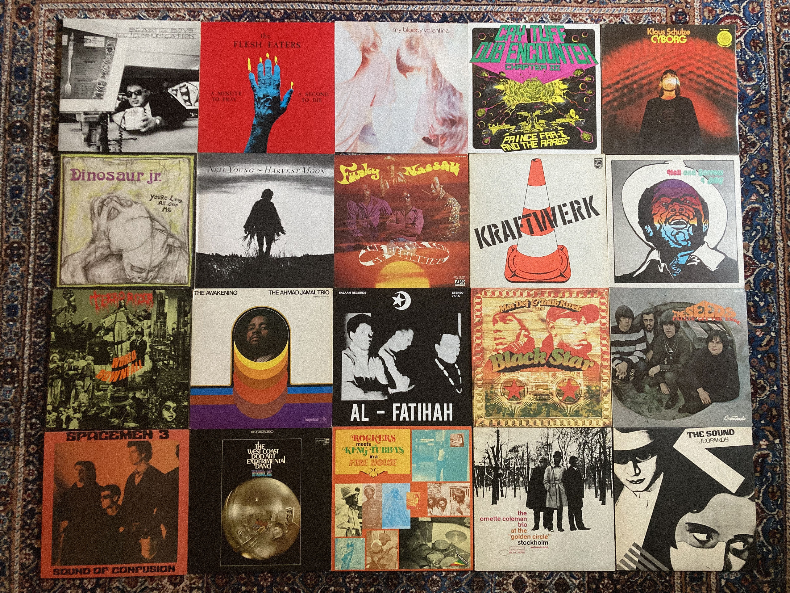 Schallplatten Cover Matrix 2