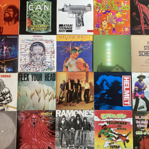 Schallplatten-Cover Matrix